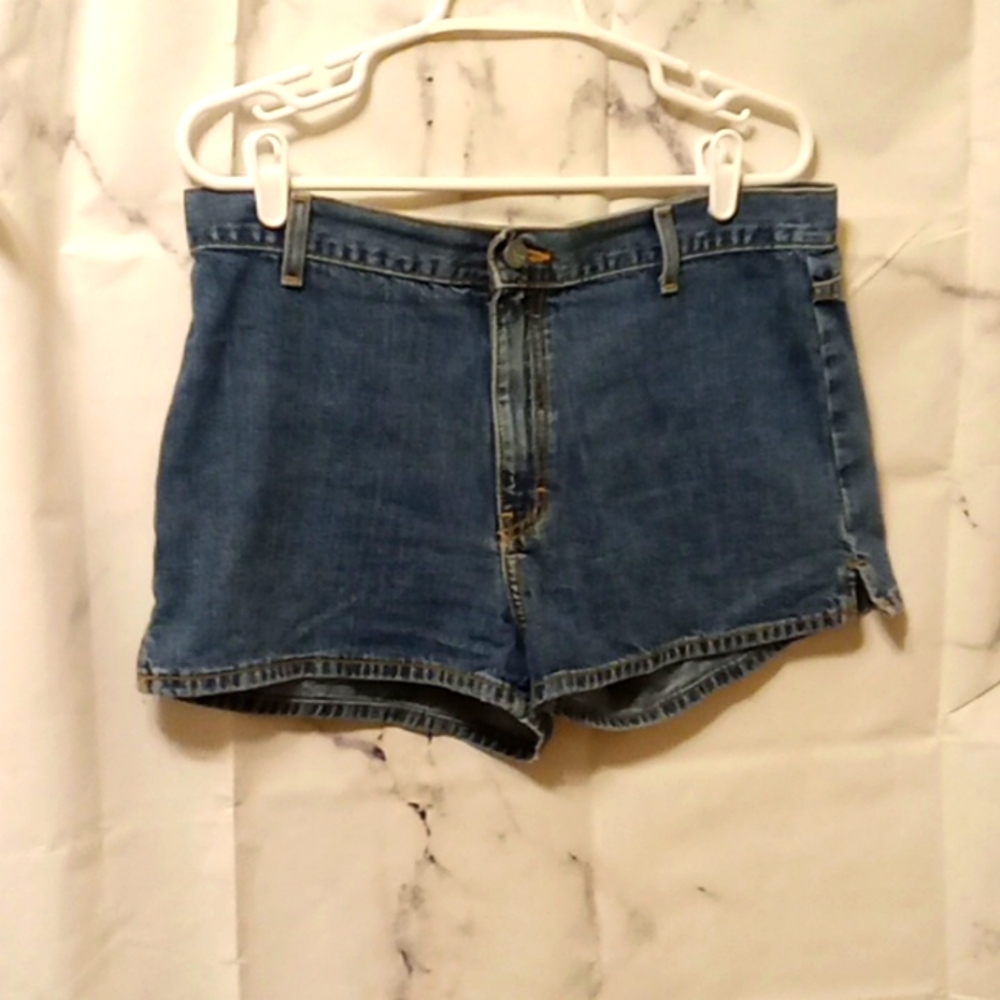 Calvin Klein Jeans side vent hipster shorts 11 🩵🩵🩵🩵